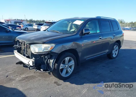 2009 Toyota Highlander Limited from USA, damaged, VIN JTEES42A292135667